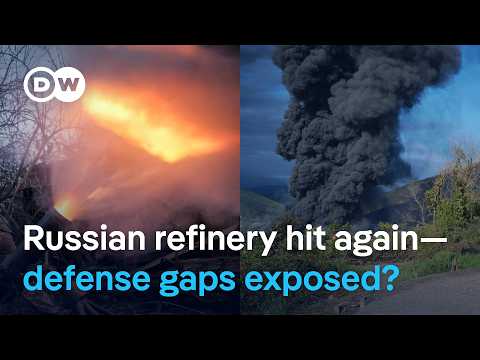 Ukraine’s refinery attacks expose Russia’s air defense challenge | DW News