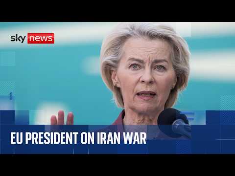Ursula von der Leyen gives update on impact of Middle East conflict