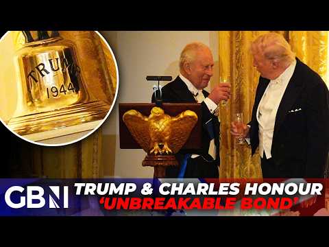 King Charles and Donald Trump honour ‘unbreakable’ UK-US bond at lavish state dinner