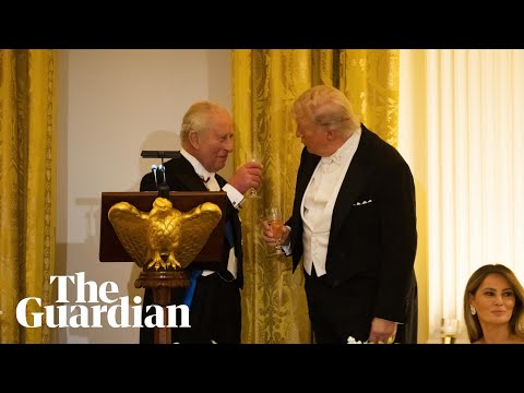 Trump hosts state dinner for Britain’s King Charles and Queen Camilla