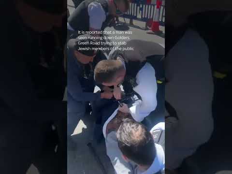 Arrest made after two people stabbed Golders Green