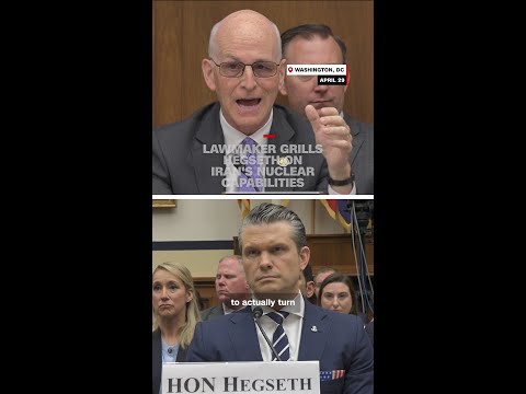 Lawmaker grills Hegseth on Iran’s nuclear capabilities