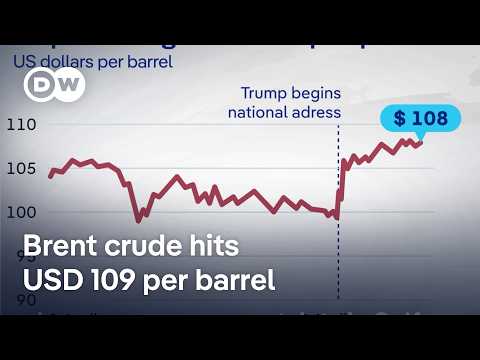 Oil prices surge following Trump’s speech | DW News