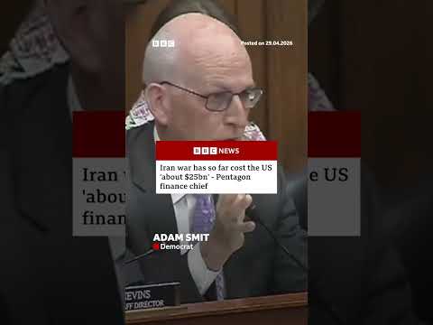 Pentagon’s finance chief says Iran war has so far cost the US “about $25bn”. #BBCNews