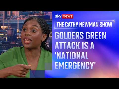 Kemi Badenoch defends record as Tory leader and says Golders Green attack is a ‘national emergency’
