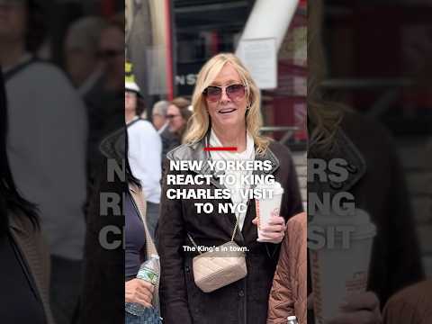 New Yorkers React to King Charles’ visit to NYC