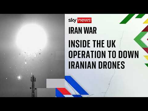 British troops on the frontline in the battle against Iranian-linked drones