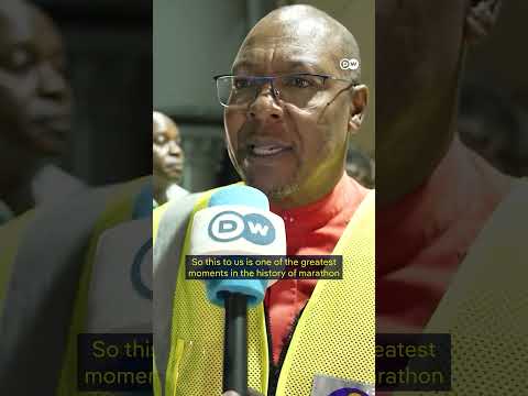 Sebastian Sawe returns home to hero’s welcome in Kenya | DW News