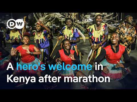 ‘I did not expect it’: Kenya’s Sebastian Sawe welcomed home like a hero | DW News