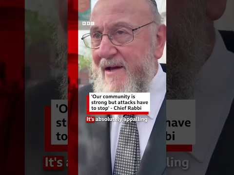 UK’s chief rabbi: Our community is strong but attacks have to stop. #London #GoldersGreen #BBCNews