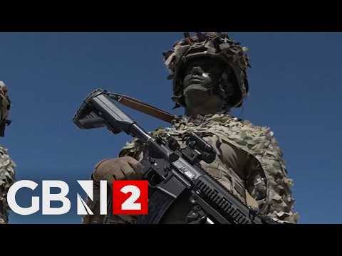WATCH: French President Macron attends a military training exercise