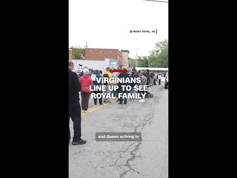 Virginians line up to see Royal family