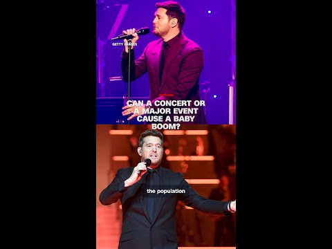 Can a concert or a major event cause a baby boom?