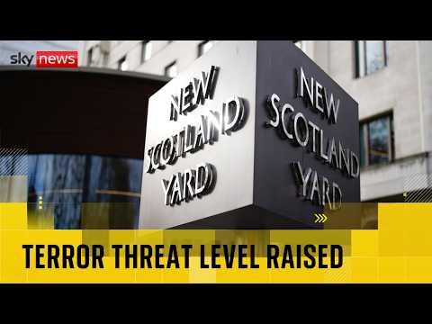 UK terror threat level raised to severe after Golders Green attack