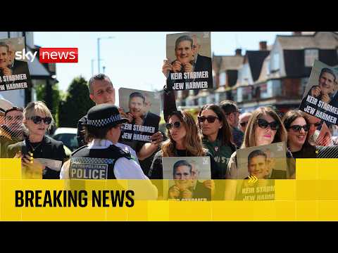 UK terror threat level increased to ‘severe’ after Golders Green attack | Sky News coverage