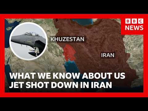 Iran and US confirm American jet shot down over Iran | BBC News
