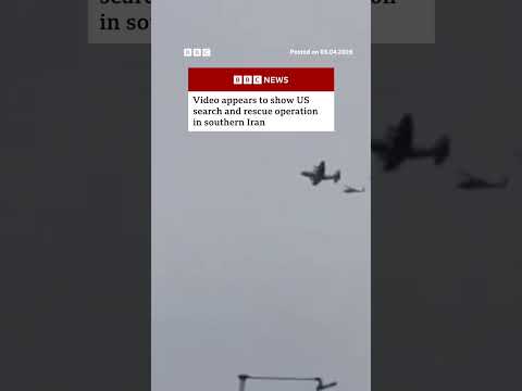 Video appears to show US search and rescue operation in Iran for downed American jet. #Iran #BBCNews