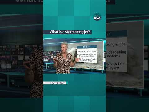 What is a storm sting jet? #Weather #Storm #StingJet