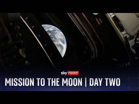 Artemis II leaves Earth’s orbit | Sky News special programme