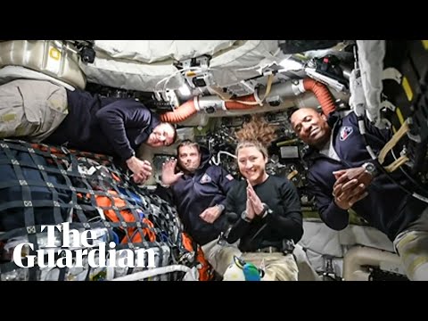 ‘You look beautiful’: Artemis II crew makes contact from space