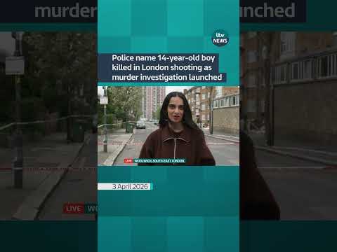Police name 14 year old boy killed in London shooting as murder investigation launched