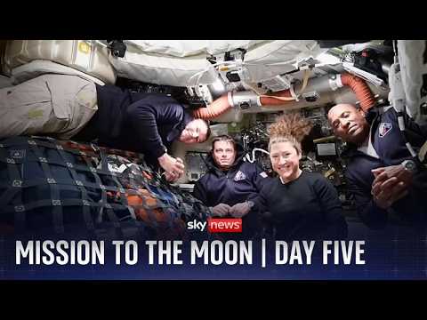 Artemis II closing in on the moon | Sky News special programme