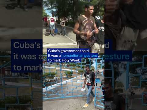 Cuba carries out mass prisoner release | DW News