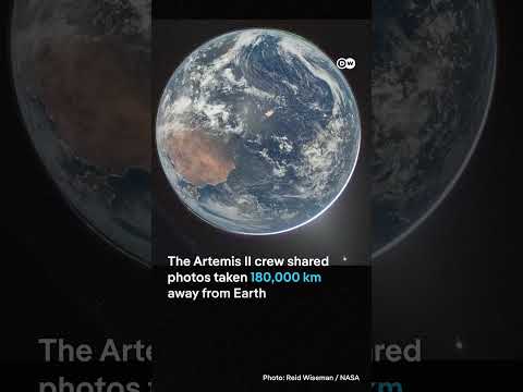 Artemis II crew describe incredible views of Earth | DW News