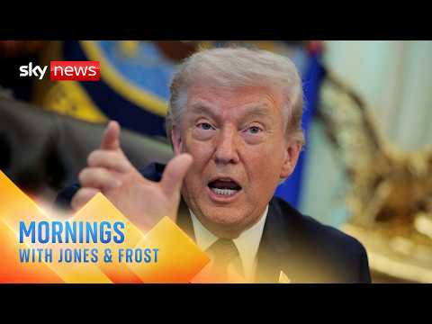 Trump claims US will leave Iran in weeks, with deal or not | Mornings with Jones and Frost