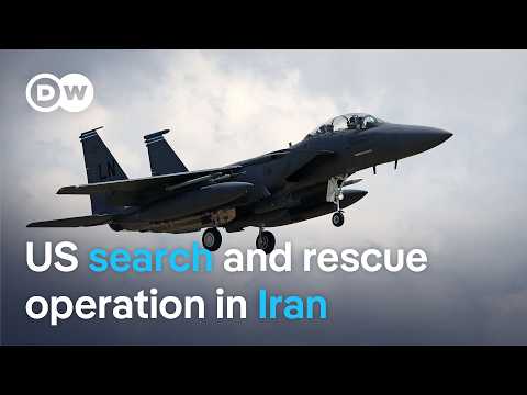 How do US forces stage search and rescue operations in active war zones? | DW News