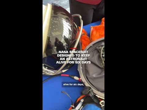 This NASA spacesuit can keep an astronaut alive for 6 days