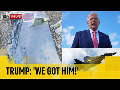 BREAKING: US rescues missing pilot whose F-15 fighter jet was downed in Iran