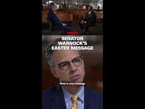 Senator Warnock’s Easter message
