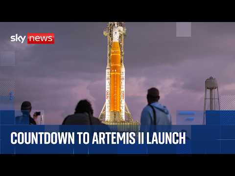 NASA’s Artemis II moon rocket set to take off tonight