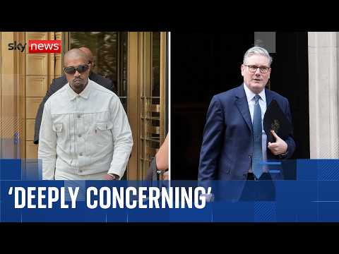‘Deeply disturbing’: Starmer criticises Wireless festival decision to book Kanye West