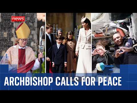 An Easter of firsts: Archbishop’s sermon and a message from space