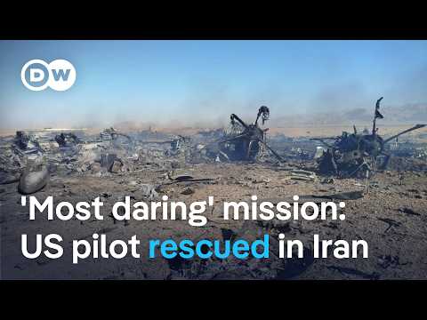 24 hours behind enemy lines: How downed US airman was rescued inside Iran | DW News