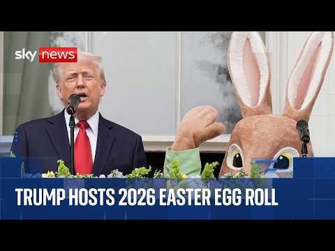 US President Donald Trump hosts White House Easter Egg Roll