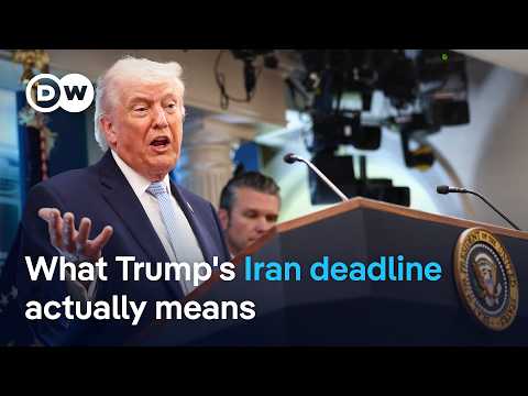 Iran rejects ceasefire as latest Trump’s latest deadline nears | DW News
