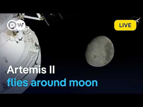 Live: NASA’s Artemis II flies around the moon | DW News