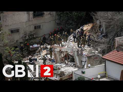 WATCH: Funeral for family killed in Iranian missile strike in Haifa