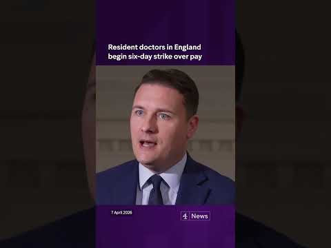 Resident doctors in England begin six-day strike over pay