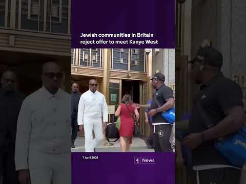 Jewish communities in Britain reject offer to meet Kanye West