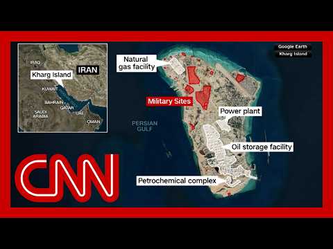 US strikes military targets on Iran’s Kharg Island