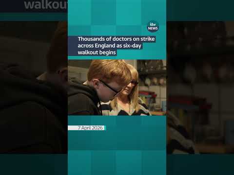 Thousands of doctors on strike across England as six-day walkout begins