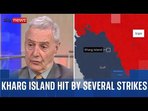 Iran in ‘deep crisis’ if ‘Kharg Island is being struck heavily,’ says Prof Michael Clarke