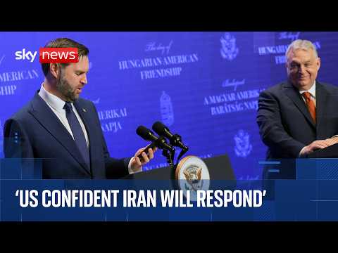 US Vice President JD Vance ‘confident’ Trump will get response from Iran by deadline