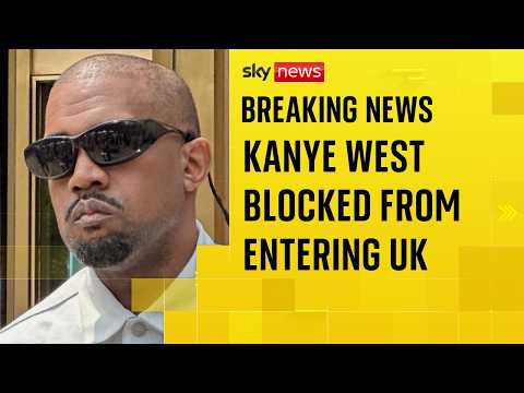 BREAKING: Kanye West blocked from entering UK after backlash over festival booking