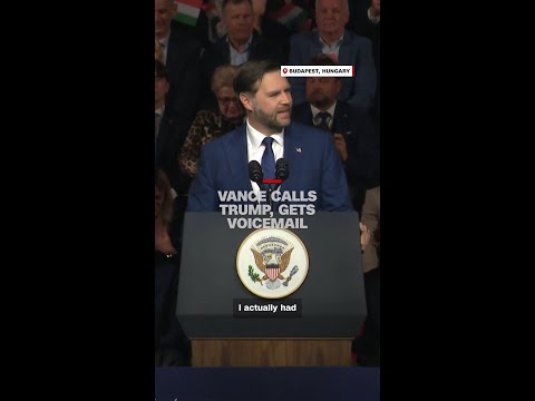 Vance calls Trump, gets voicemail