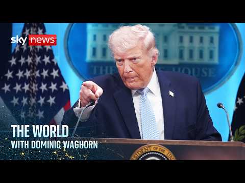 Trump’s chilling new threat as Iran faces deadline countdown | The World with Dominic Waghorn